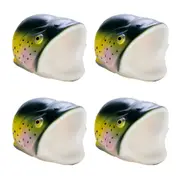 4PK MDI Bottle/Can Cooler Stubby Holder Home/Pub Barware Tool Accessory Trout