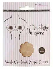 [Secret Weapons] Headlight Dimmers Single Use Nude Nipple Covers 3 Pair
