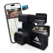 4K Dash Cam Car Camera - Dashboard Camera with Built-in WiFi and GPS - 64GB