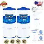 Durable 2-Pack Caldera Spa Filter with Enhanced Trilobal Technology - Easy Clean