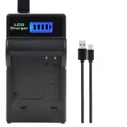 USB DMW-BCM13E Battery Charger for Panasonic Lumix DMC-TZ37 TZ40 TZ41 TZ55 TZ61