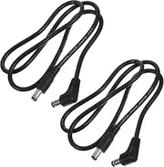 FUNOMOCYA Professional Technique Lightweight Portable 2pcs Cord Musical Instrument Power Cable Effector Cord