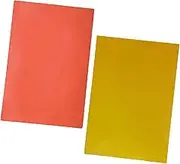 Vaveren 2X Solid Photopolymer Plates, Resin Stamp Making 7.87" x 11.81" Printing Industry Tool Use Letterpress Photopolymer DIY Craft