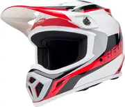 Bell MX-9 MIPS Rift, motocross helmet , color: White/Red/Black , size: XL
