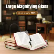 4X Magnifying Glass with Stand 10x6" Full Page Hands Free Desktop Magnifier◇