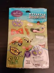 Hallmark Easter Egg Funny Face Moveable Stickers New