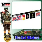 Action Man.Stickers (Die Cut) Palitoy Scout car Personell Carrier
