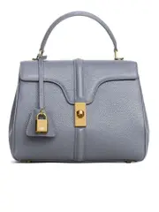 Celine Small 16 Bag in Grey Grained Calfskin