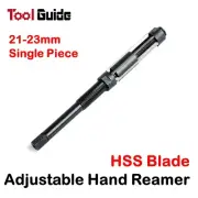 21-23mm HSS Blade Adjustable Diameter Hand Reamer, Hole Expander, Reaming Tool