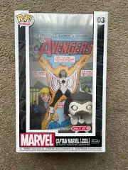 FUNKO POP COMIC COVER CAPTAIN MARVEL 03 AVENGERS TARGET EXCLUSIVE MINT MONICA RA