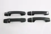 For 2024 Mitsubishi Triton MV Accessories Carbon Fiber Side Door Handle Covers