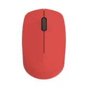 RAPOO M100 2.4GHz Bluetooth 3 / 4 Quiet Click Wireless Mouse Red Up to 3 Devices