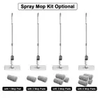Household Spray Spray Mop Wet And Dry Flat Mop With 3 Pieces Of Mop White
