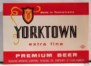 Yorktown Beer Bottle Label Reading Brewing Pa