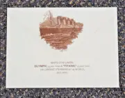 White Star Line, RMS Titanic replica stationery sets with envelopes, Nice!