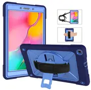 Catzon C-Robot Tablet Case Rugged Heavy Duty Shockproof Stand Cover For Samsung Galaxy Tab A 8.4 T307(2020)-Navy&Blue