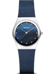 Bering 12927-307 Blue Stainless Steel Womens Watch