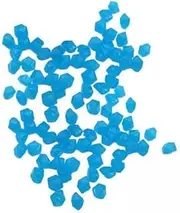 ＫＬＫＣＭＳ Illuminating Pebbles Collection - 600 Pieces for Creative Endeavors, Blue, 5 Pcs