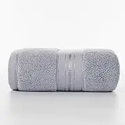 Luxury Face Towel, Soft Cotton, Grey