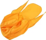 [COLLBATH] Sports Bandana Headbands Has Hats for Men Motorcycle Caps Sweat Bands for Head Bandanas for Head Sweat Band for Women Hat Sweat Liner Hard Hat Sweatband Polyester Yellow