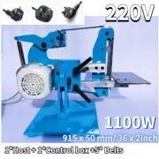 Polishing Machine DIY Sand Grinding Polisher Belt Sander Knife Sharpener 1100W