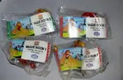 (4) Vintage Burger King 1994 : Lion King SIMBA SCAR PUMBAA Kids Meal Toys (New)