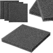 6 Pieces Filter Foam Sponges Aquarium Filter Bio Sponge Filter Media Pad Aquarium Bio Sponge Sheet Cut-to-Size Foam for Aquarium Fish Tank Pond
