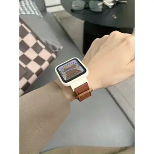 Redmi 手錶 2 Lite錶帶 雙釘真皮腕帶男女紅米智能手錶帶 替換帶 Redmi watch 3 Active錶帶