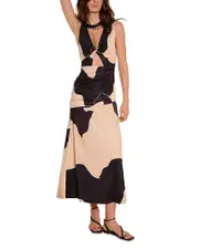 Johanna Ortiz Horizonte Mistico Ankle Dress