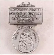 Pewter St. Joseph Visor Clip