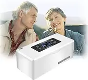 Mini Insulin Refrigerator, Medicine Cooler 2-8℃ Car Fridge LED Display Medical Travel Case Emergency Camping Diabetic Medication Storage Refrigerator Cooling Box