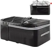 Generisch Cycle Banner, Cycle Suitcase Bag - For E-Bike Saddle Bag with Rain Cover | Waterproof E-Bike Pannier Rack for Mountain/Commuting