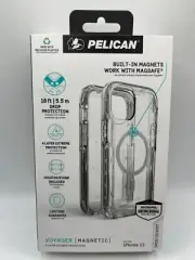 Pelican Voyager Series Case With MagSafe For iPhone 13 (6.1") Only - Clear