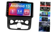 2+32G 9-inch Android 13 Car Stereo for Dodge RAM 2013-2018 IPS Touchscreen