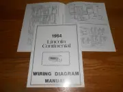 1964 LINCOLN CONTINENTAL WIRING DIAGRAM MANUAL / '64 DIAGRAMS / SCHEMATICS