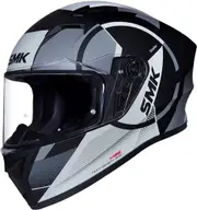 SMK Stellar Faro, full face helmet , color: Matt Black/Grey/Light Grey , size: L