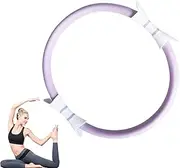 Pilates Ring for Women - Fitness Ring Resistance Pilates Hoop | Double Grip Exercise Equipment Toning Yoga Accessories Used to Exercise Arms, Legs and Core | 15 Inches Lightweight