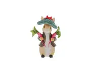 Beatrix Potter Peter Rabbit Mini Figurine - Benjamin Bunny Collecting Radishes