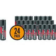 24pc Duracell Intense AA Alkaline Battery 1.5V Multi Purpose f/ Security Cameras