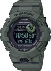 NEW Casio G-shock GBD800UC-3A G-Squad Bluetooth Military Green Resin Watch