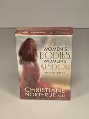 Women's Bodies Wisdom Oracle Cards Christiane Northrup M.D. New Sealed