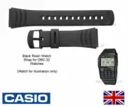 DBC-32 Casio Watch Strap Band for DBC-32, DBC-32C, DBC32 Databank Watch