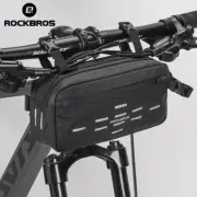 ROCKBROS Bicycle Handlebar Bag MTB Road Cycling Bike Front Tube Bag 2L Rainproof