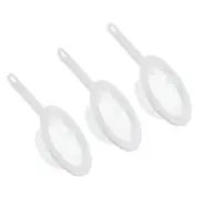 3Pcs 9"x6" 80 Mesh Food Filter Strainer Fine Mesh Sieve Filters Strainers White