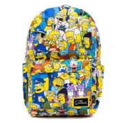KBNL WondaPop The Simpsons Large , 17" Backpack - Homer Marge Bart Lisa