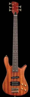 Essex NTB Series 5-String Bass Guitar Natural Satin Finish Neck Thru Design