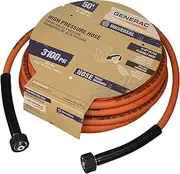 6620 50-Foot x 5/16-Inch Pressure Washer Hose, Steel Braided, Non-Marring, Bend Restrictors, Compatible with Most Brands