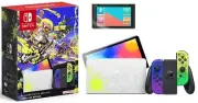 NEW Nintendo Switch OLED SPLATOON 3 64GB SPECIAL Bundle with Screen Protector