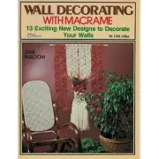 Vintage Macrame Wall Hangings Pattern Book Home Decor Wall Decorating Otti Miles