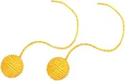 2pcs Interactive Cat Scratching Post with Tail Sisal Ball Durable Cat Scratch Modern Design